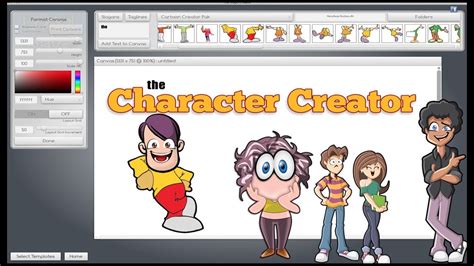 Cartoon Maker Picture ~ Character Creator Cartoon Maker Software Create ...