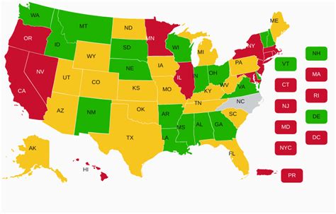 North Carolina Concealed Carry Gun Laws: CCW & Reciprocity Map | USCCA ...