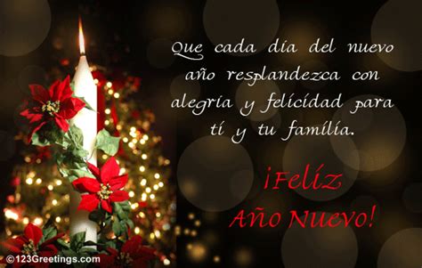 Spanish Año Nuevo Cards, Free Spanish Año Nuevo Wishes | 123 Greetings