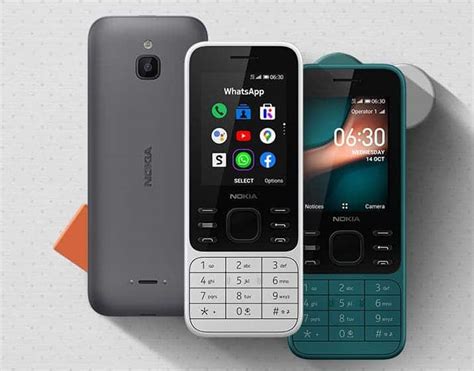 Nokia debuts two new KaiOS feature phones with Google Assistant ...