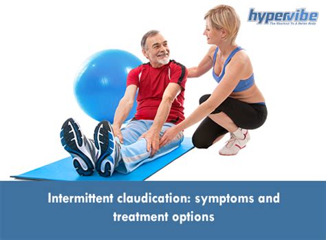 Intermittent claudication: symptoms and treatment options