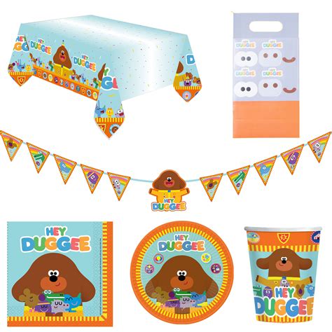 Buy Hey Duggee Party Tableware & Decorations Bundle - 16 Guests for GBP ...