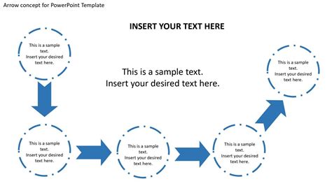 Circular Organizational Chart PowerPoint Template