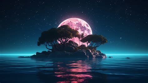 1920x1080 The Moon Island Laptop Full HD 1080P ,HD 4k Wallpapers,Images ...