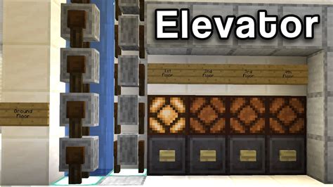 Minecraft Multi Floor Water Elevator | Floor Roma