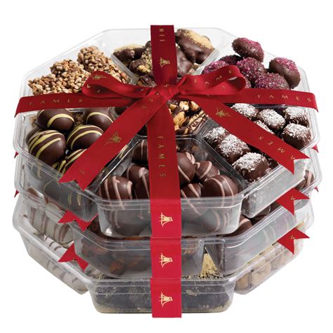 Holiday Chocolate Candy Gift Set, Kosher, Dairy Free. - Fames Chocolate