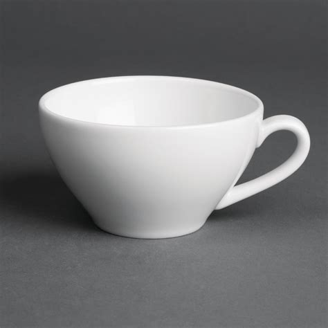 Royal Porcelain Classic White Tea Cups 230ml (Pack of 12) - CG028 - Buy ...