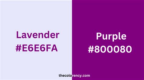 50 Shades Of Lavender Color (Names, HEX, RGB CMYK Codes), 48% OFF