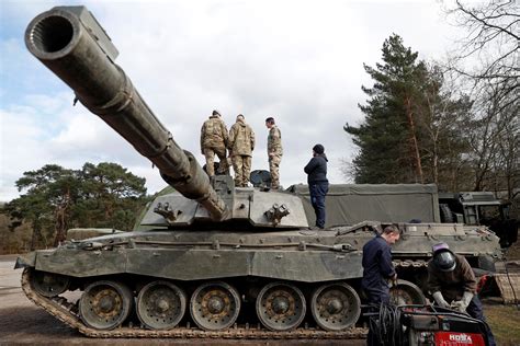 Britain becomes first country to give Ukraine Western-made tanks