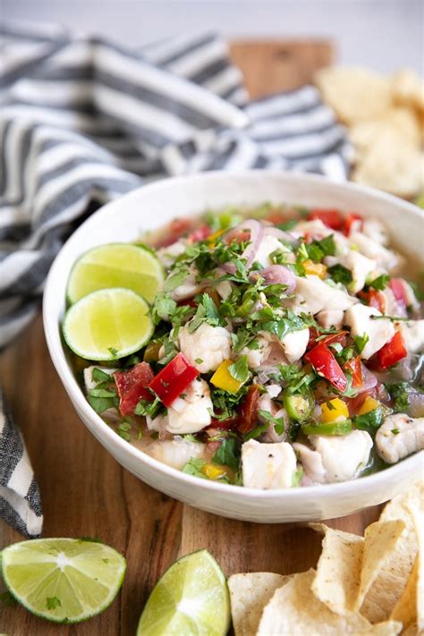 Mexican White Fish Ceviche Recipe | Bryont Blog