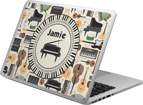 Custom Musical Instruments Laptop Skin - Custom Sized (Personalized ...