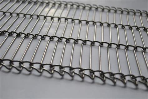 Width 0.5m-2m Wire Mesh Conveyor Belt For Pizza / Chocolate / Food Industry