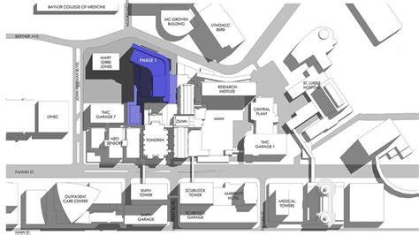 Methodist hospital map - Methodist hospital Houston map (Texas - USA)