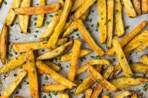 Making Baked French Fries (Oven Fries)