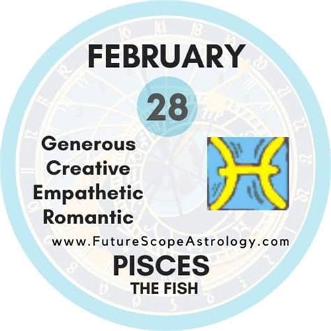 February 28 Zodiac (Pisces) Birthday: Personality, Birthstone ...