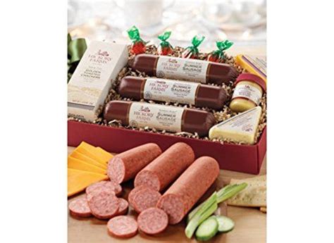 Hickory Farms Collection with Sausage, Cheese, Cracker Holiday Gift ...