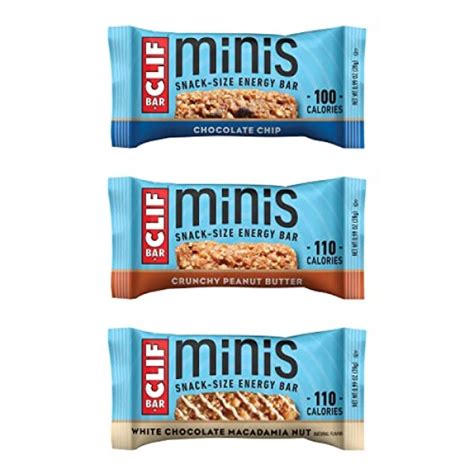 Clif Bar - Mini Energy Bar Variety Pack - Chocolate Chip,