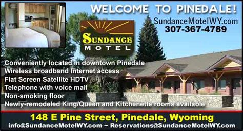 Pinedale Motels, Wyoming lodging