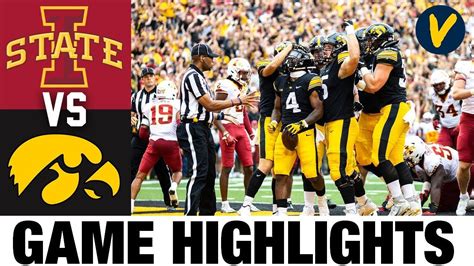 Iowa State vs Iowa | 2022 College Football Highlights in 2022 ...