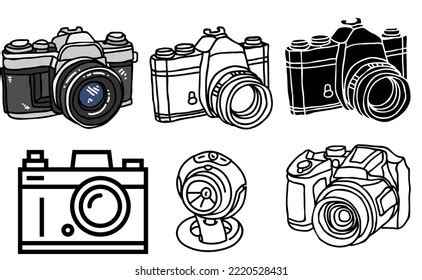 Camera Clipart Images Illustration You Stock Illustration 2220528431 ...