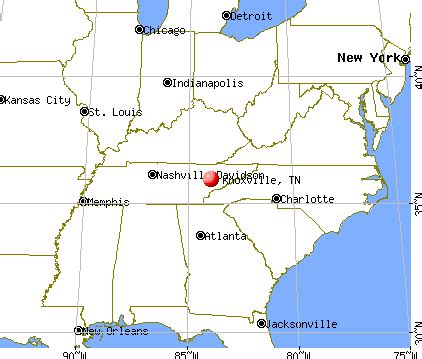 Knoxville, Tennessee (TN) profile: population, maps, real estate ...