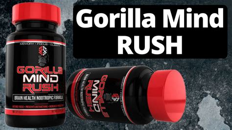 Gorilla Mind Rush Nootropic Overview – Exactly What To Expect