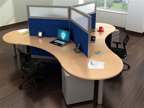 Used Office Cubicles : Refurbished Haworth Cubicles at Furniture Finders