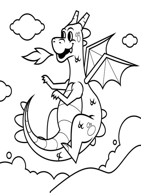 Crayola Dragon coloring page - Download, Print or Color Online for Free