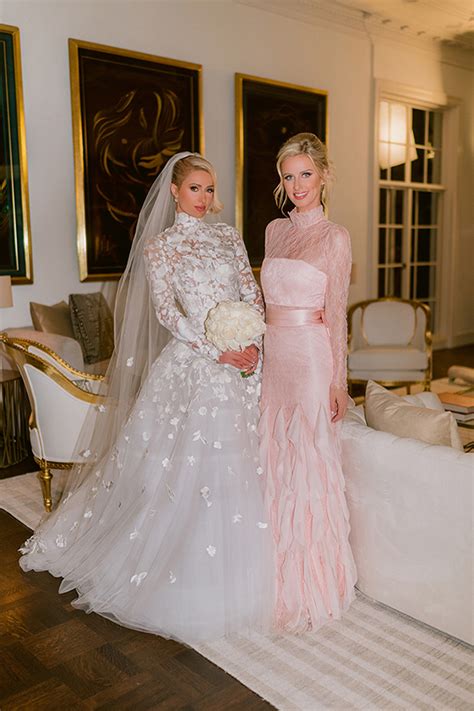 Nicky Hilton’s Dress At Paris & Carter Reum’s Wedding – Photos ...