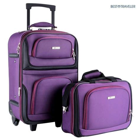 Pin by Deb Mercado on PURPLE - CARRY IT! | Lightweight carry on luggage ...