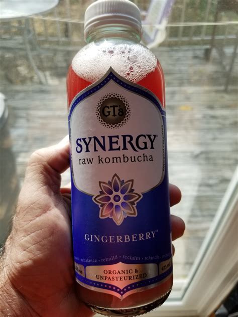 GT's Synergy Raw Kombucha (Gingerberry) Review - David's Way to Health ...