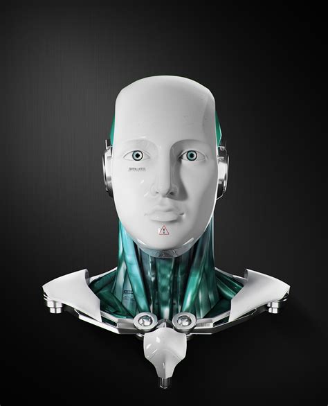 Robot head / 3d / Render :: Behance