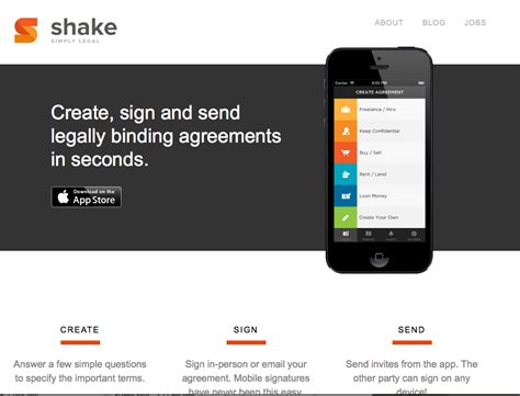 Shake App: Legal Product Design – Legal Design Lab