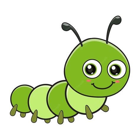 Cartoon Images Of Caterpillar