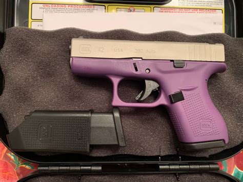 Glock 42 G42 12 Round Purple - For Sale - New :: Guns.com