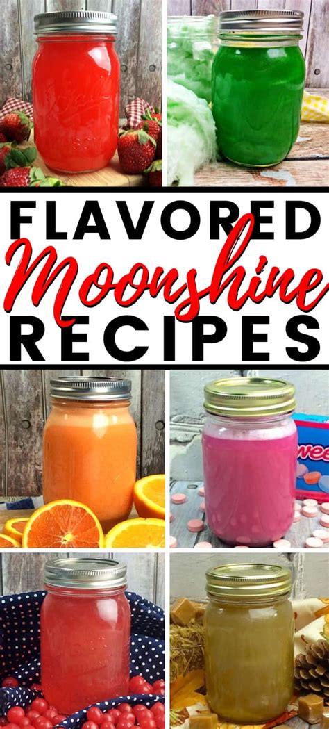 11+ Amazing Flavored Moonshine Recipes