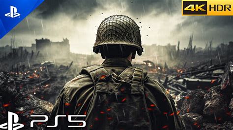 D-DAY | Realistic Ultra Graphics Gameplay [4K 60FPS HDR]PS5 Call of ...