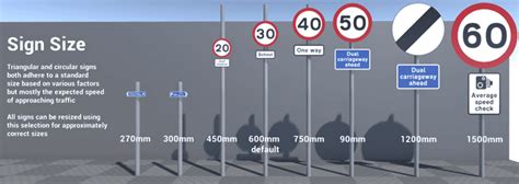 Leap Interactive Blog: Over 400 UK Road Signs for Unreal Engine 4