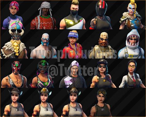 All the Fortnite Season 5 Skins, Cosmetics & Emotes That Have Been ...