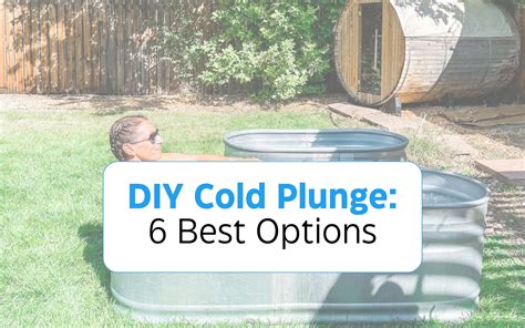 DIY Cold Plunge: 6 of the Best Do-It-Yourself Ice Bath Options