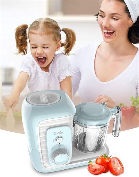 Amazon.com: LuxxBaby QooQit 5 in 1 Baby Food Maker/Processor for ...