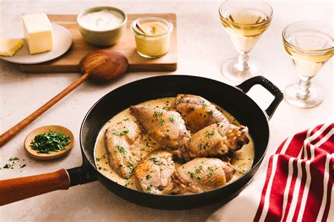 Chicken Fricassée with Mustard sauce | Taste France Magazine