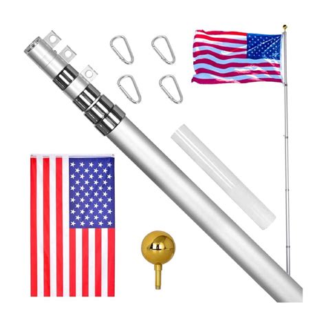 Top 10 Best Telescopic Flag Poles in 2022 Reviews | Buyer's Guide