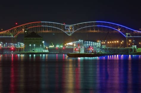 50th anniversary, international bridge, sault ste. marie, michigan ...