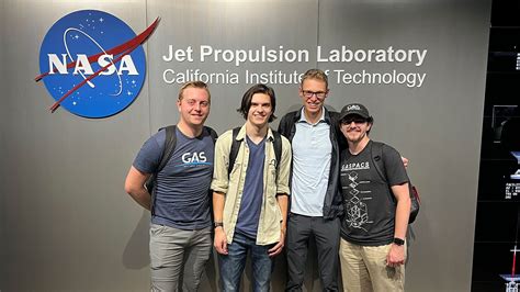 USU's GAS Student Space Research Team Visits NASA Jet Propulsion Laboratory