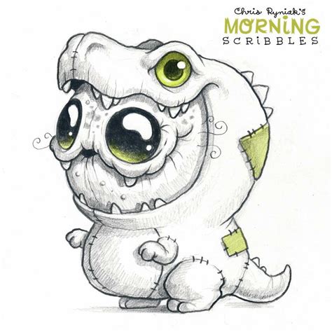 Cute Drawings Of Monsters – Warehouse of Ideas