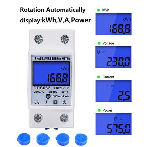 Jual XINZHUO Meteran Listrik Digital Din Rail kWh Meter Single