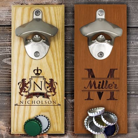 Bottle Opener Wall Mount Magnet Wall Mounted Beer Opener - Etsy