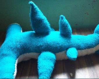 Fleece Hammerhead Shark Pillow Plush MADE TO ORDER | Etsy