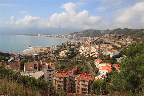 Cullera, Spain, has eleven beaches and is a popular resort